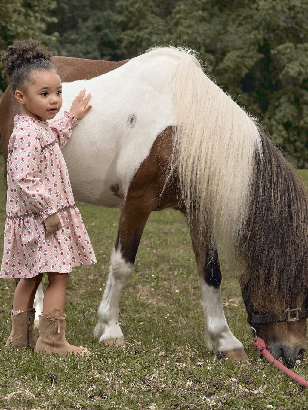 Modern Moments by Gerber Toddler Girl Tiered Dress with Ric Rac, Sizes 12M-5T