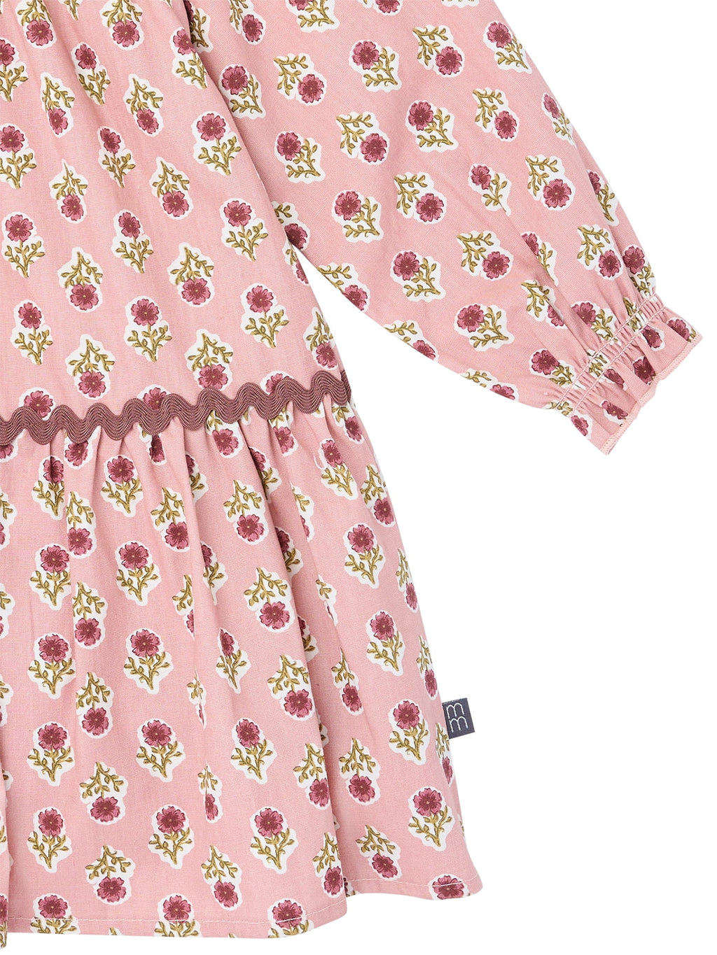 Modern Moments by Gerber Toddler Girl Tiered Dress with Ric Rac, Sizes 12M-5T