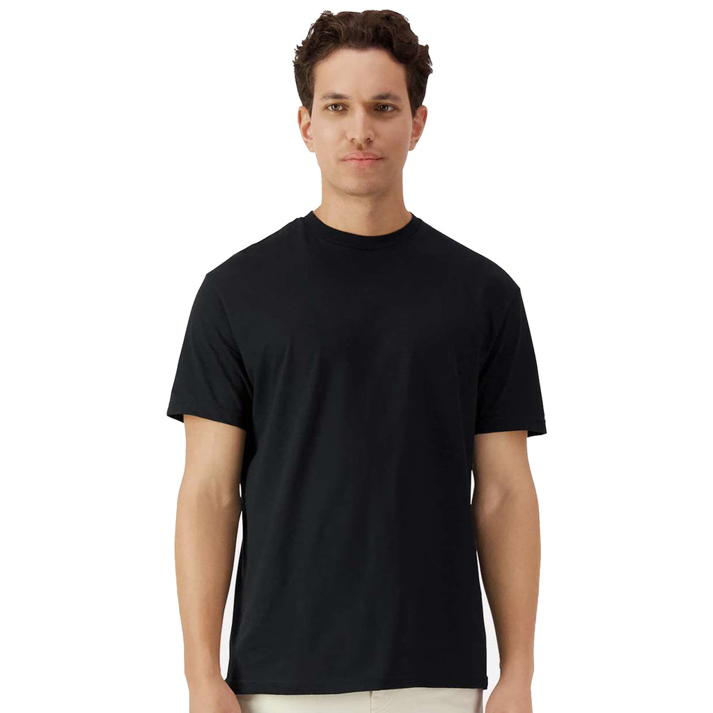 Gildan Light Cotton Short Sleeve T-Shirt, Modern Classic Fit Crewneck Tee for Men, Light Blue, M