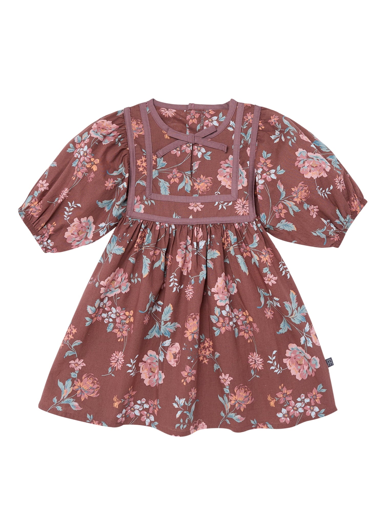 Modern Moments by Gerber Toddler Girl Ruffle Dress with Collar, Sizes 12M-5T