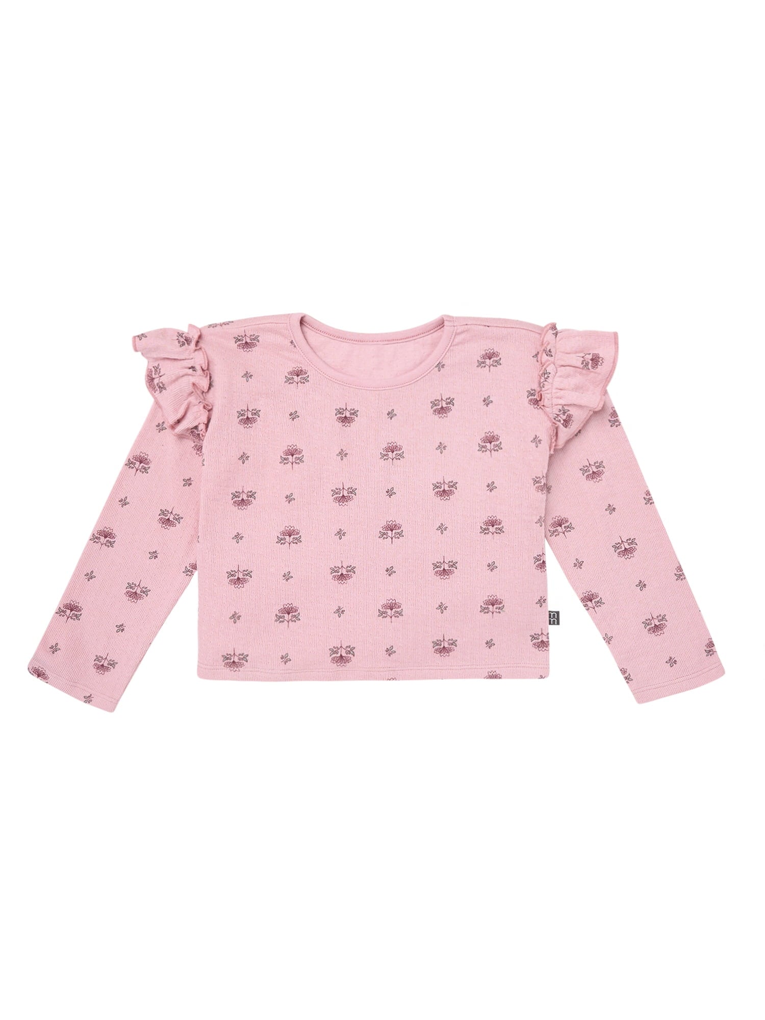 Modern Moments by Gerber Ruffle Sleeve Top, Sizes 12 Months - 5T