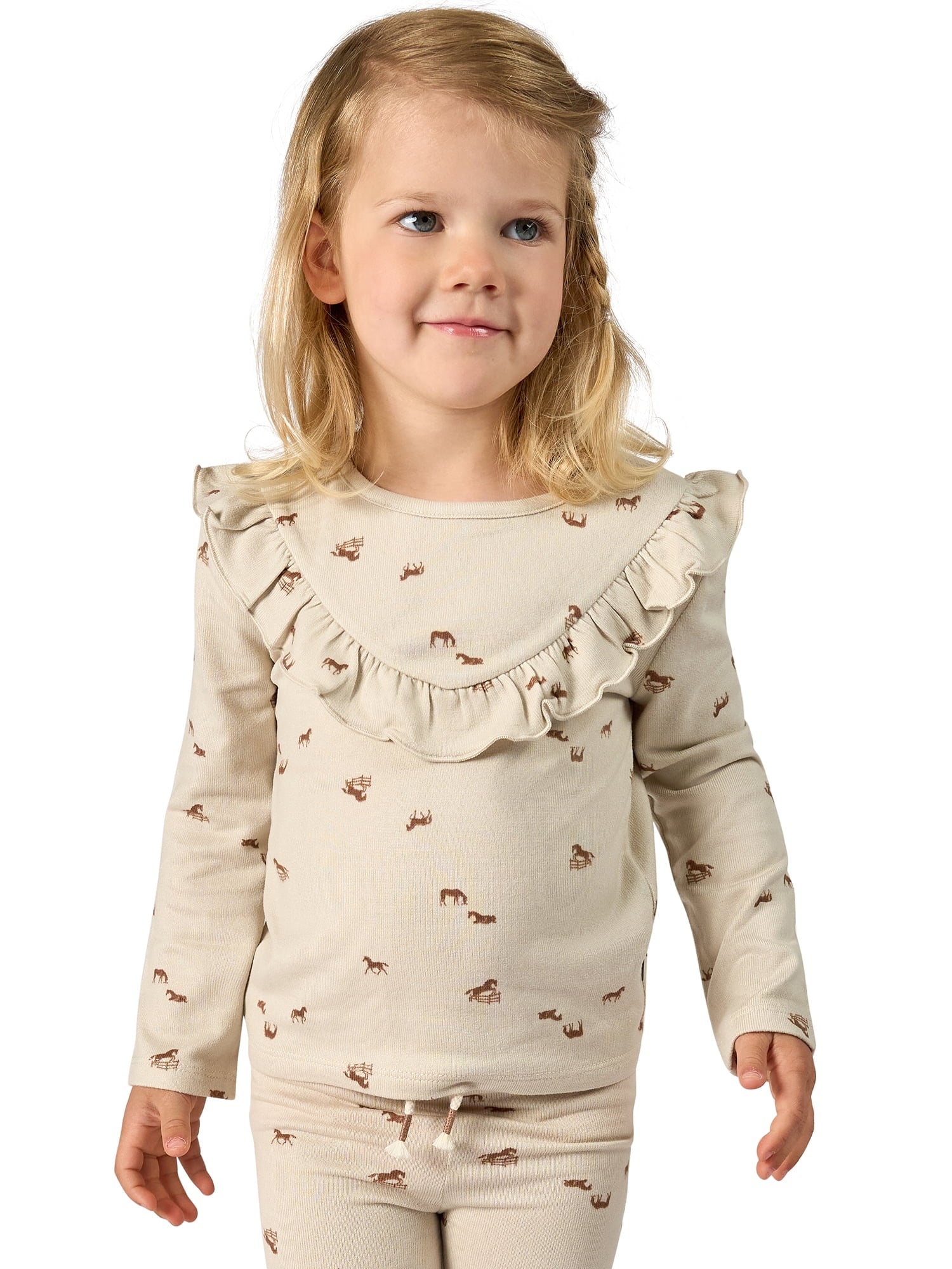 Modern Moments by Gerber Ruffle Sleeve Top, Sizes 12 Months - 5T