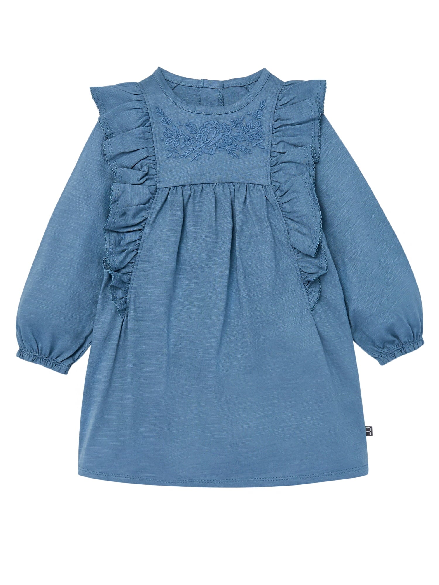Modern Moments by Gerber Toddler Girl Tiered Dress with Ric Rac, Sizes 12M-5T