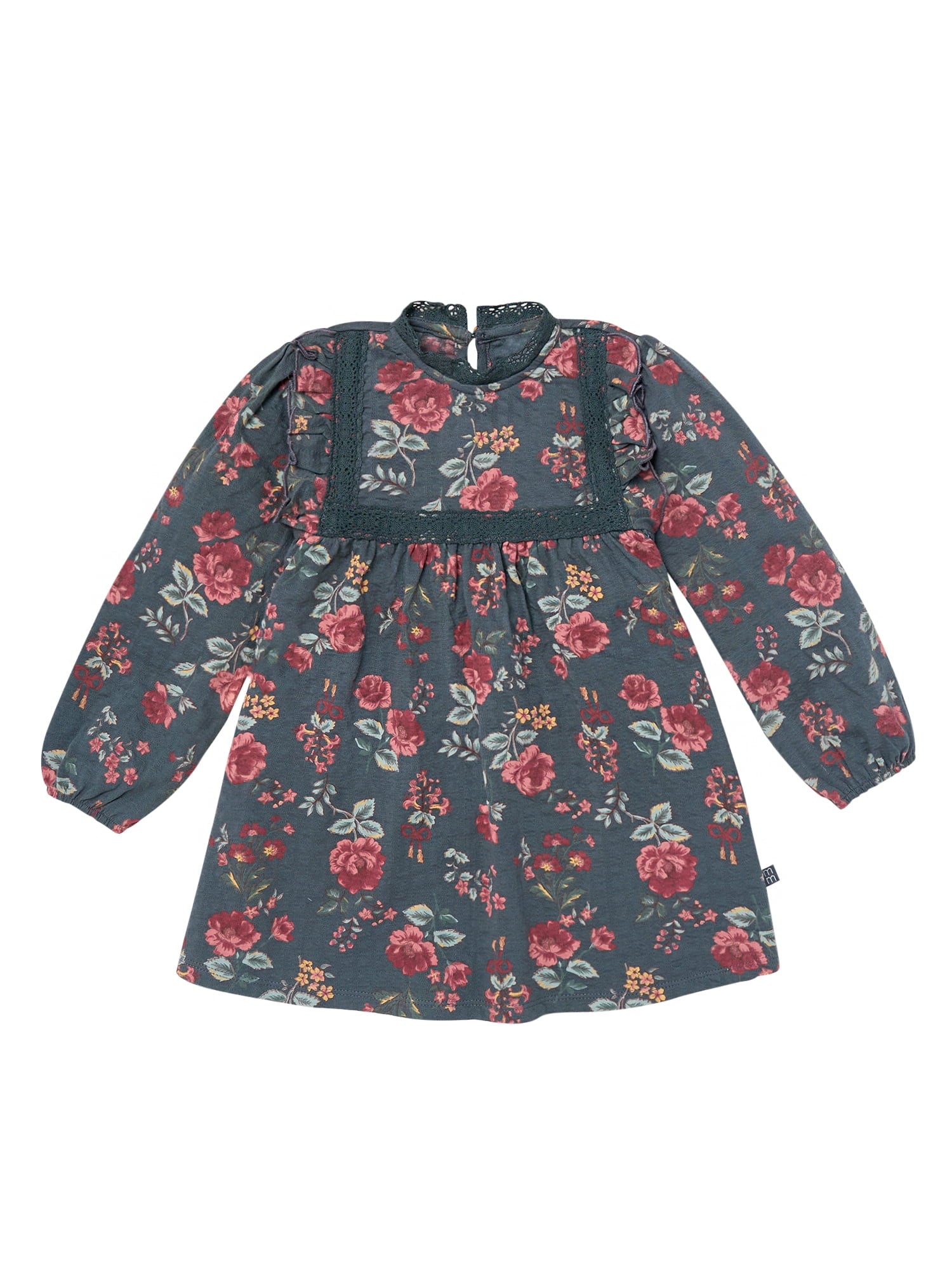 Modern Moments by Gerber Toddler Girl Tiered Dress with Ric Rac, Sizes 12M-5T