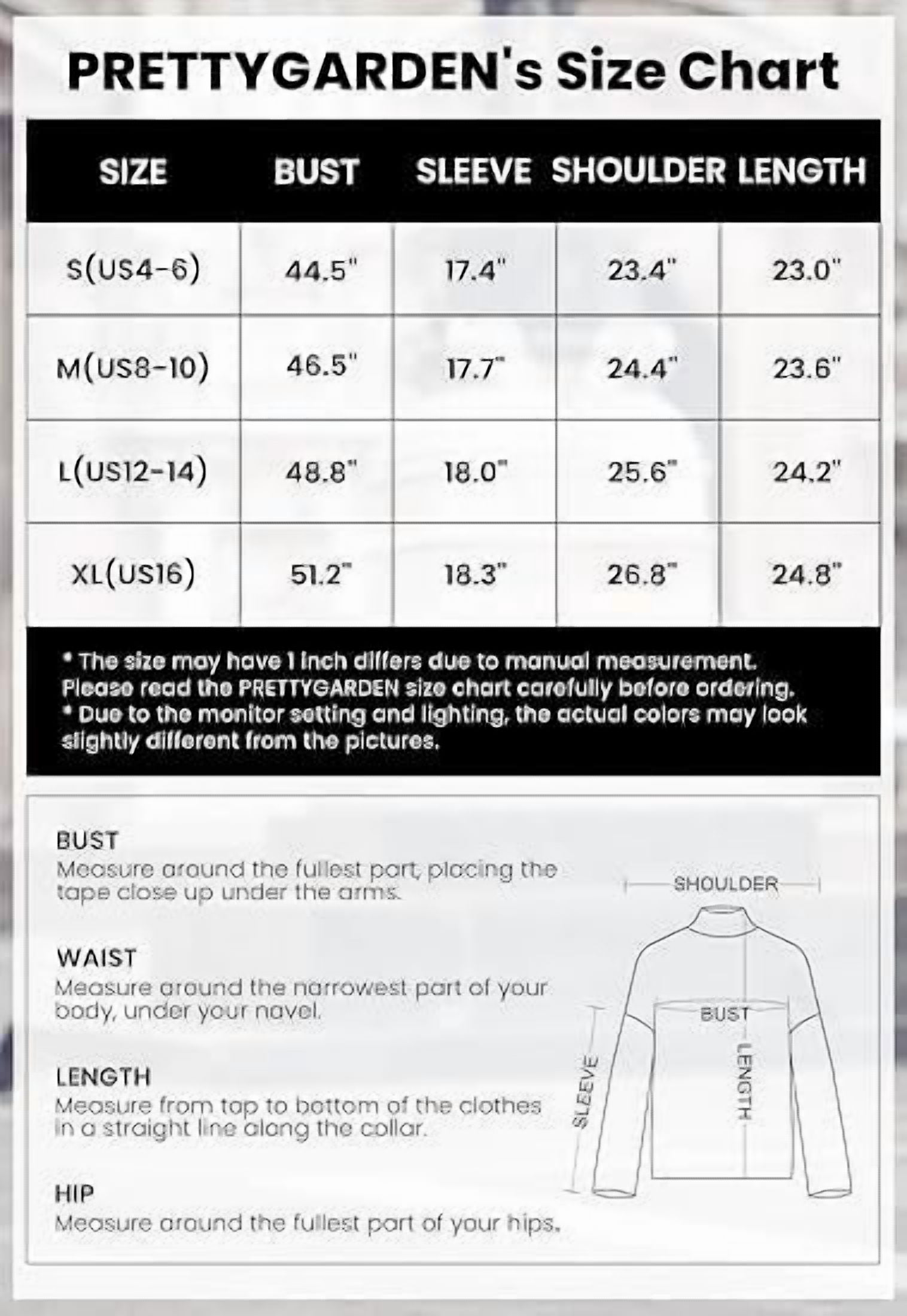 PRETTYGARDEN Womens Long Sleeve Fall Sweater Trendy Loose Mock Neck Knit Pullover Jumper Tops Fashion Winter Clothes