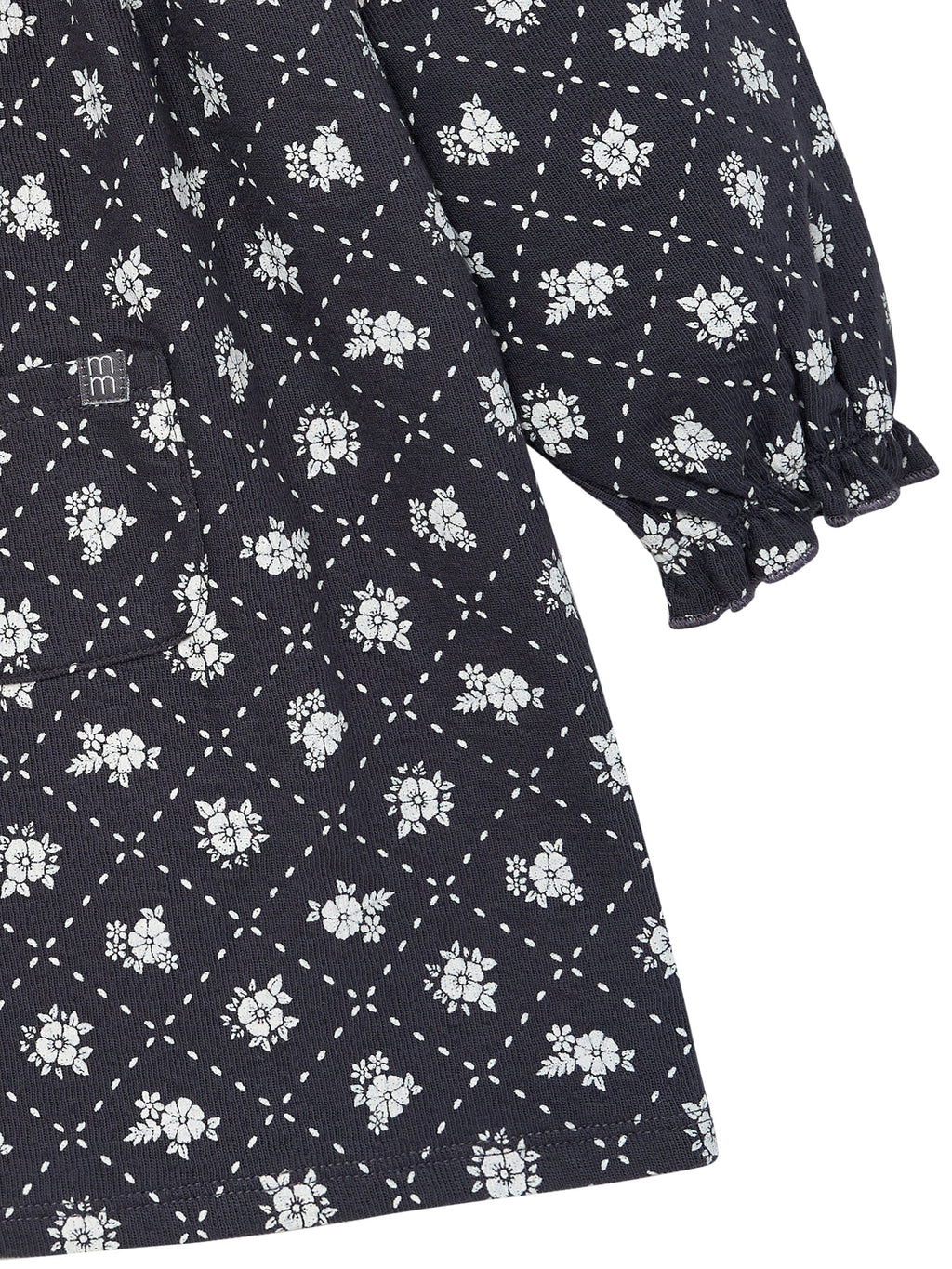 Modern Moments by Gerber Toddler Girl Ruffle Dress with Collar, Sizes 12M-5T